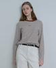Mind Bridge Woman [W] Oversized Striped T-Shirt - 2 Colors
