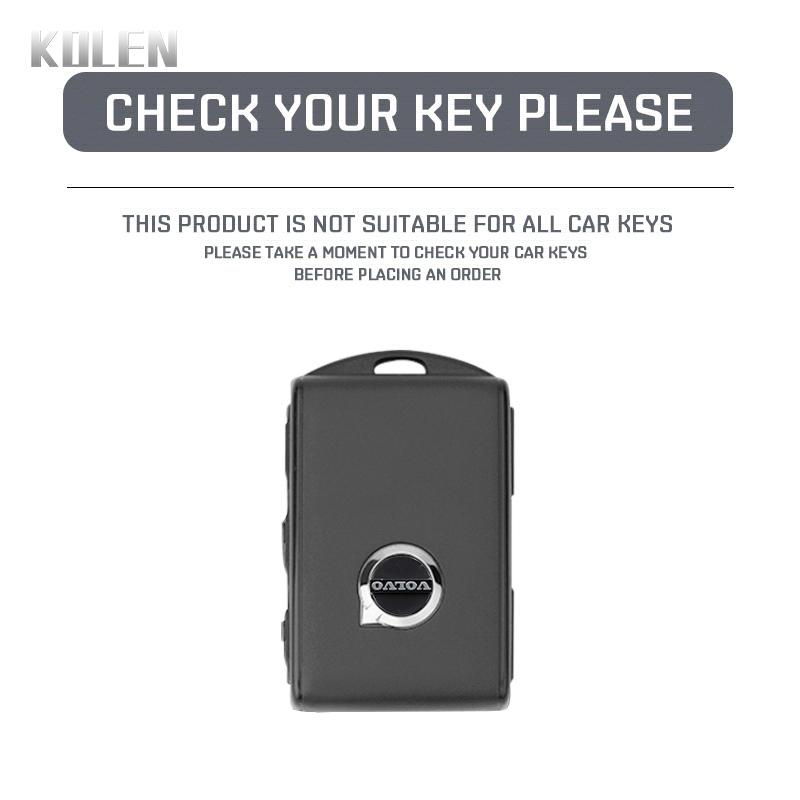 TPU Car Remote Key Case Cover Shell Fob For Volvo S60 S90 XC40 XC60 XC90 V60 V90 T5 T6 T8 Polestar 1 Polestar 2 Accessories Bag