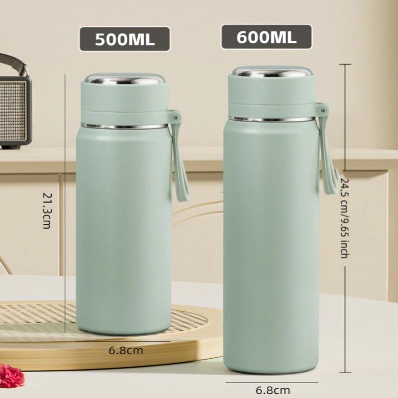 500/600/800/1000 Ml Stainless Steel Thermal Water Bottle Keep Cold And Thermo Coffee Mug Leak Proof Travel Thermos Bottle