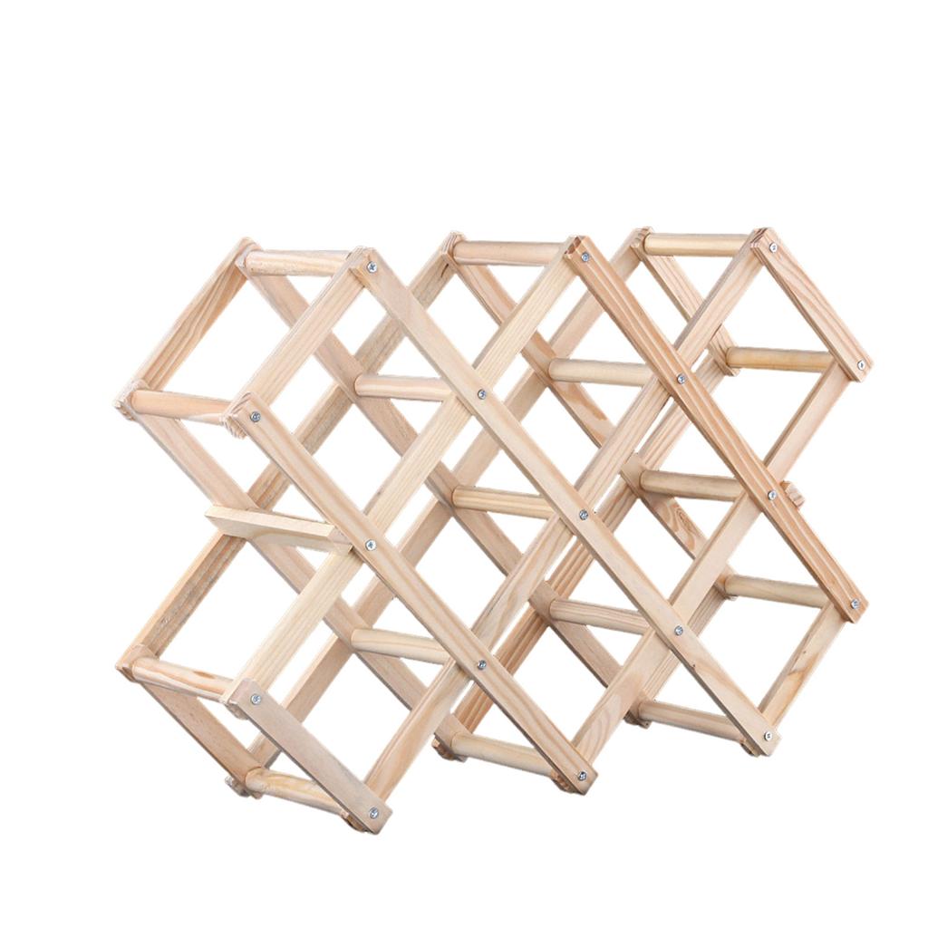 Collapsible Wine Rack With Simple Attitude Holds More Bottles With Charm Precipitation