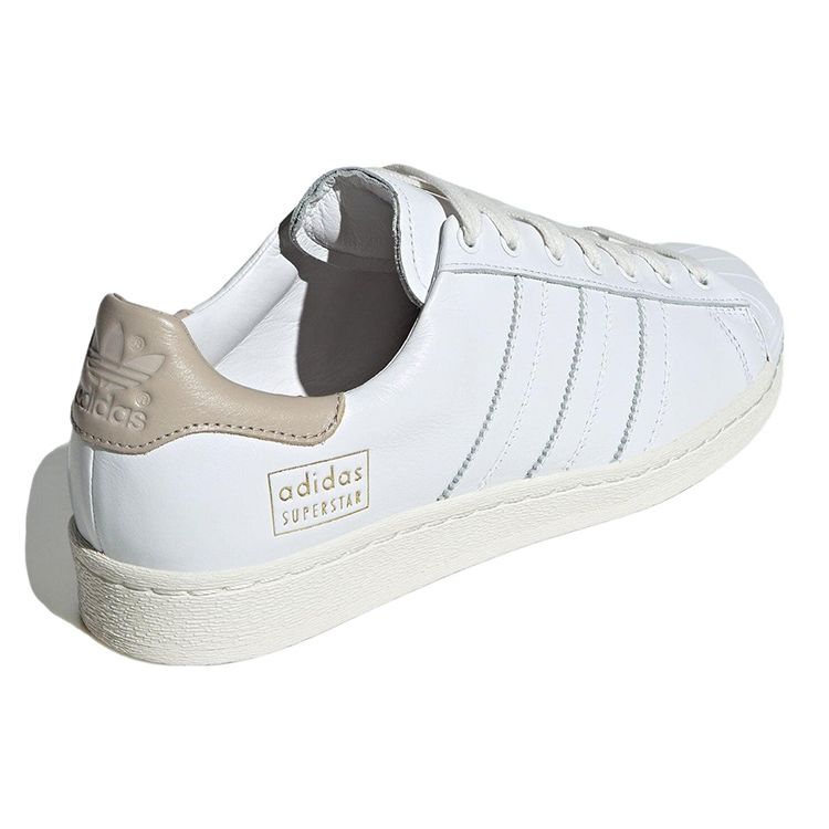 Adidas Originals Superstar Low Top Sneakers Men Sneakers White Brown ID0984