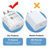 20W PD Fast Charger with EU/US/UK Plug - Single Port