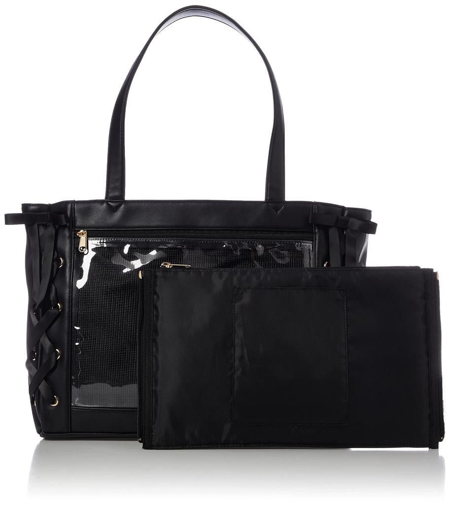 WEGO Ita Bag (Small) Lace-Up Tote Bag, Decorative Bag, A4 Size, Clear Bag, Perfect for Fan Activities, Live Events, Spring, Summer, Autumn, and