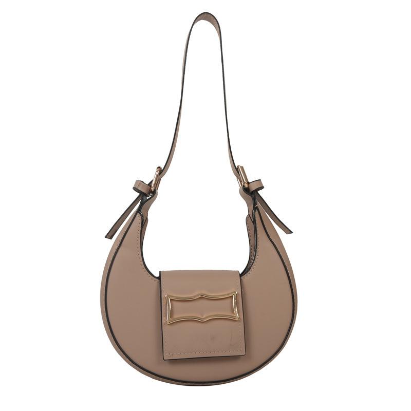 New Fashionable Small Square Bag High-end Texture Classic Solid Color Shoulder Bag for Women Ins Niche Cross-body Bag