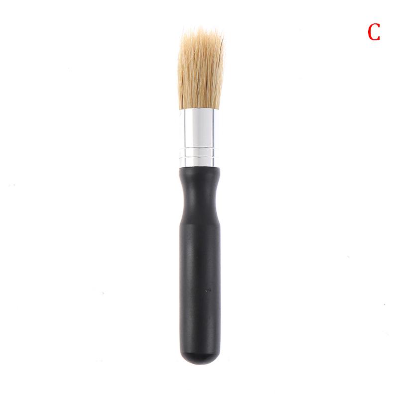 

Coffee Grinder Cleaning Brush Wood Handle Natural Bristles Wood Dusting as the picture