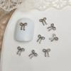 20pcs Bowknot 3D Metal Nail Charms for Nail Art Women Nail Decorations Accessories DIY Nail Supply