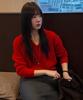 Nounbeleo Loose Fit V-Neck Knit [Knfw02Sw07]_Red