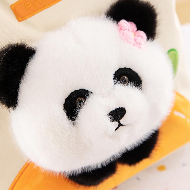 Dazed Panda Plush Ita Bag: Cute Cartoon Doll Bag & Travel Toy