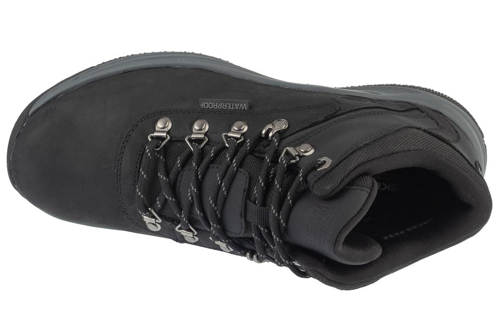 Skechers Slip-Ins: Meroe - Pikeman, Mens Black Trekking Shoes