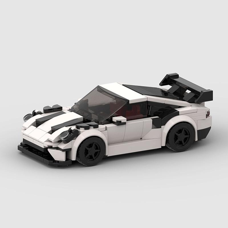 Creative Champion Car MOC City Vehicle Super Car Rally Building Blocks Bricks Set Ornament Diy Consturction Toys For Kids Adults