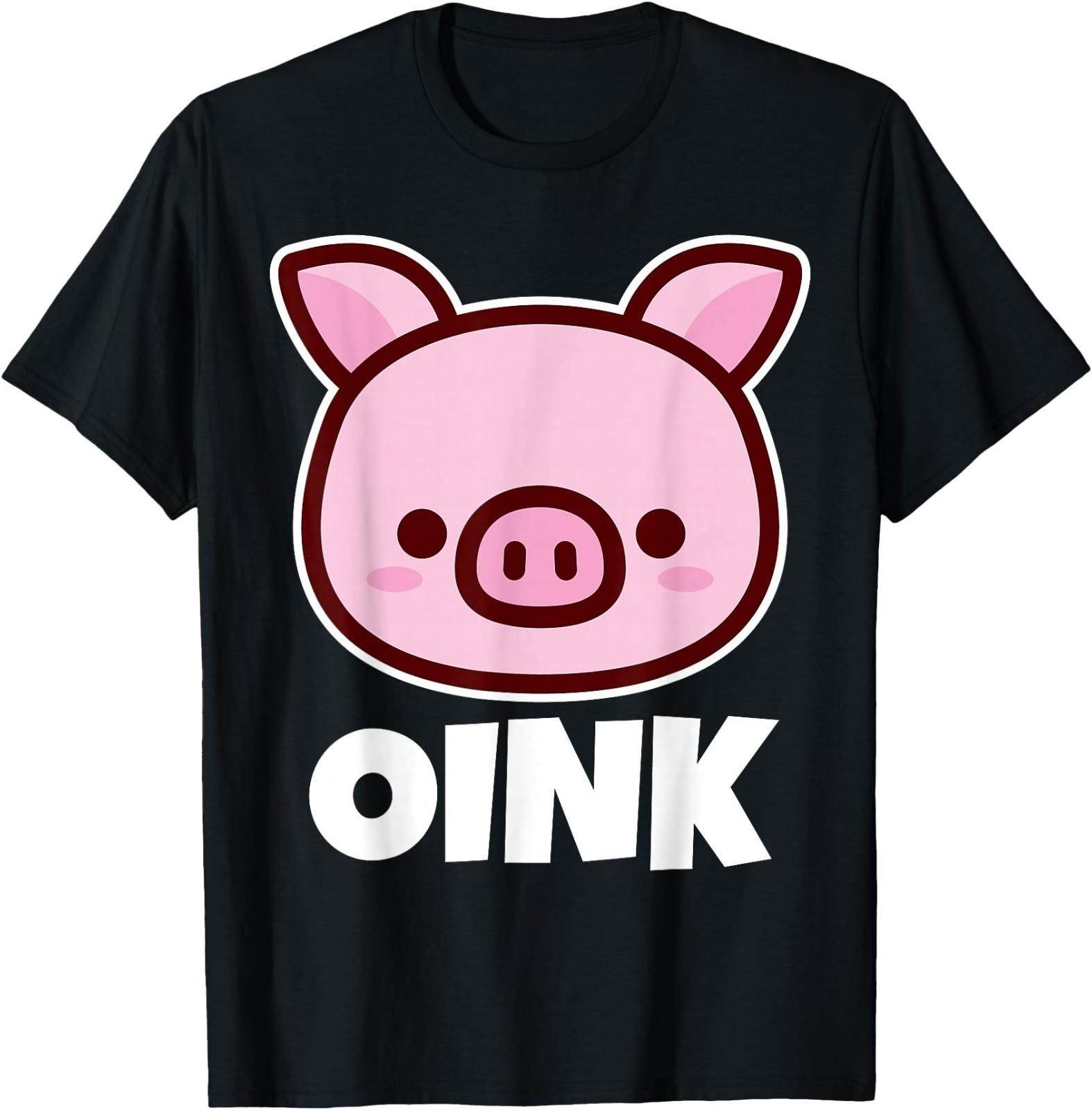 OINK Pig Stuff Pig Lover Stuff Pig T-Shirt XL