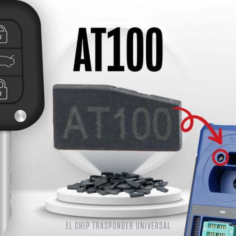 1/5Pcs Vehicles Key Programming Accessories At100 Universal Super Transponder Chip For Xp200 Xp400 Xp400Pro Car Key Chip