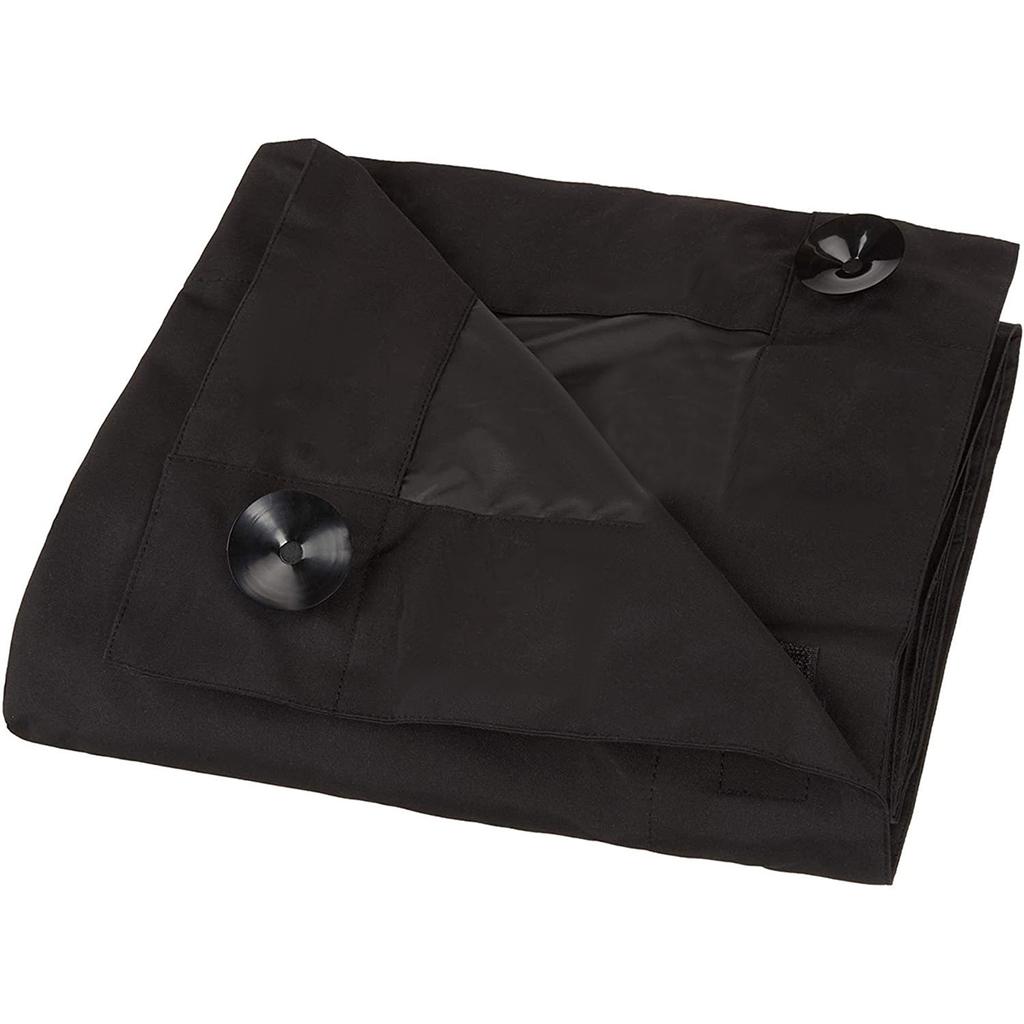 100 % Verdunkelungsvorhang für Fenster mit Saugnäpfen, tragbar, abnehmbar, für Wohnzimmer, Schlafzimmer, Hitze- und Lichtschutzvorhänge