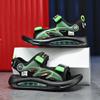 Boys sandals 24 new summer children's open-toed soft-soled non-slip air-cushioned beach shoes medium and large children's sports beach shoes