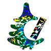 Holographic Tree Ornament Crafts Silicone Mold Jewelry Epoxy Casting Jewelry Tool Making Resin Diy Craft Home Decoration
