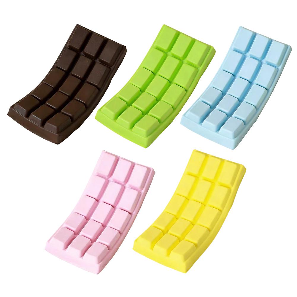 Simulated Chocolate Squeeze Toy Silicone Soft Slow Rebound Fidget Toys Stress Relief Toy Sensory Squeeze Toys For Adult