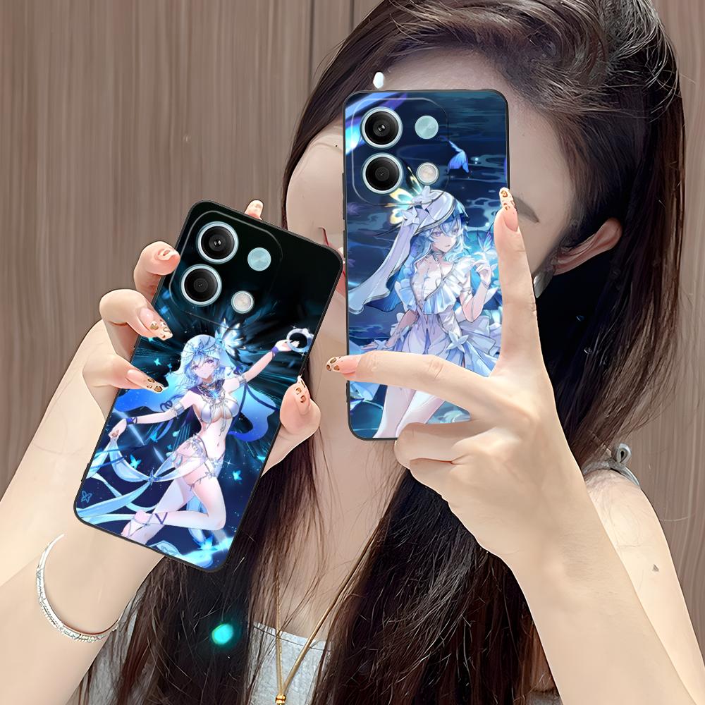 Wuthering Waves Shorekeeper Phone Case for POCO M7 M6 M5 M4 M3 X7 X6 X5 X4 X3 Pro GT 5G Colour Printing Cover Luxury Cellphones