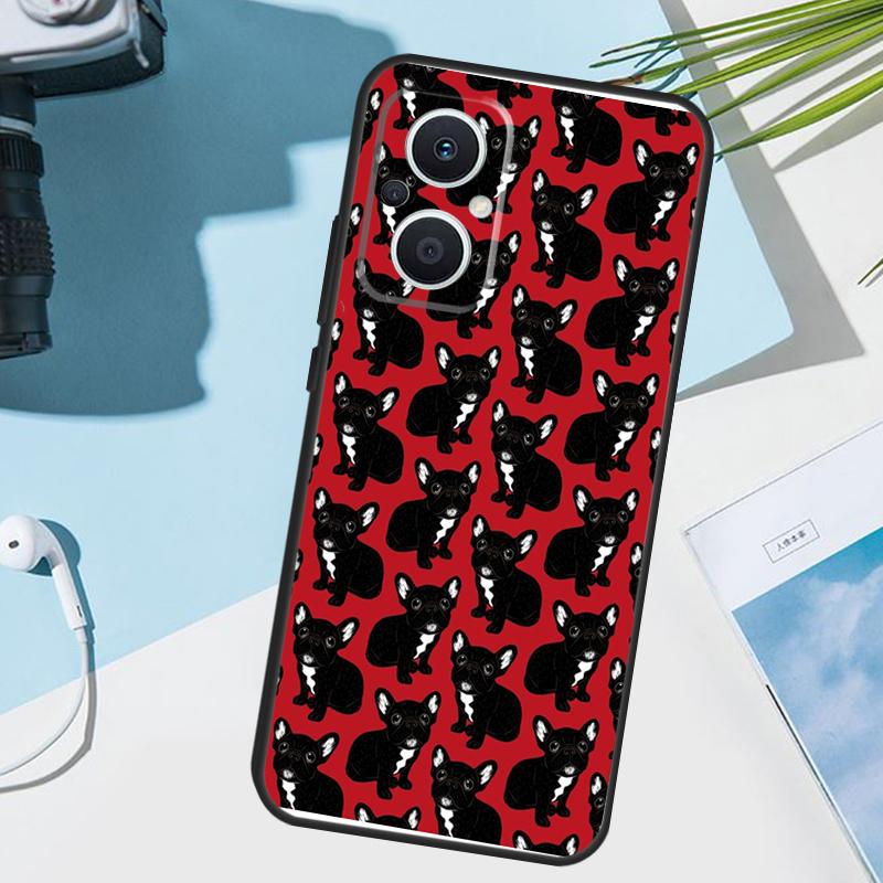 French Bulldog Dog Case For OPPO Reno 11 12 13 13F 12F 11F 8T 7 8 10 Pro OPPO Find X8 Pro X6 X3 X5 Lite Cover