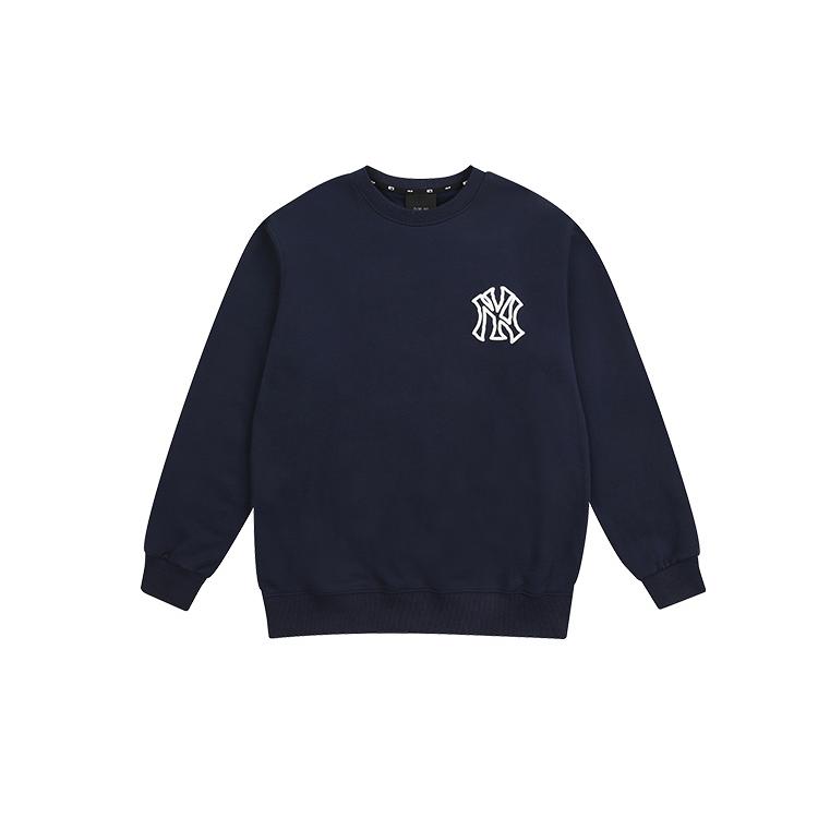 New MLB Sweatshirts Unisex Navy Blue 31MT54061-50N