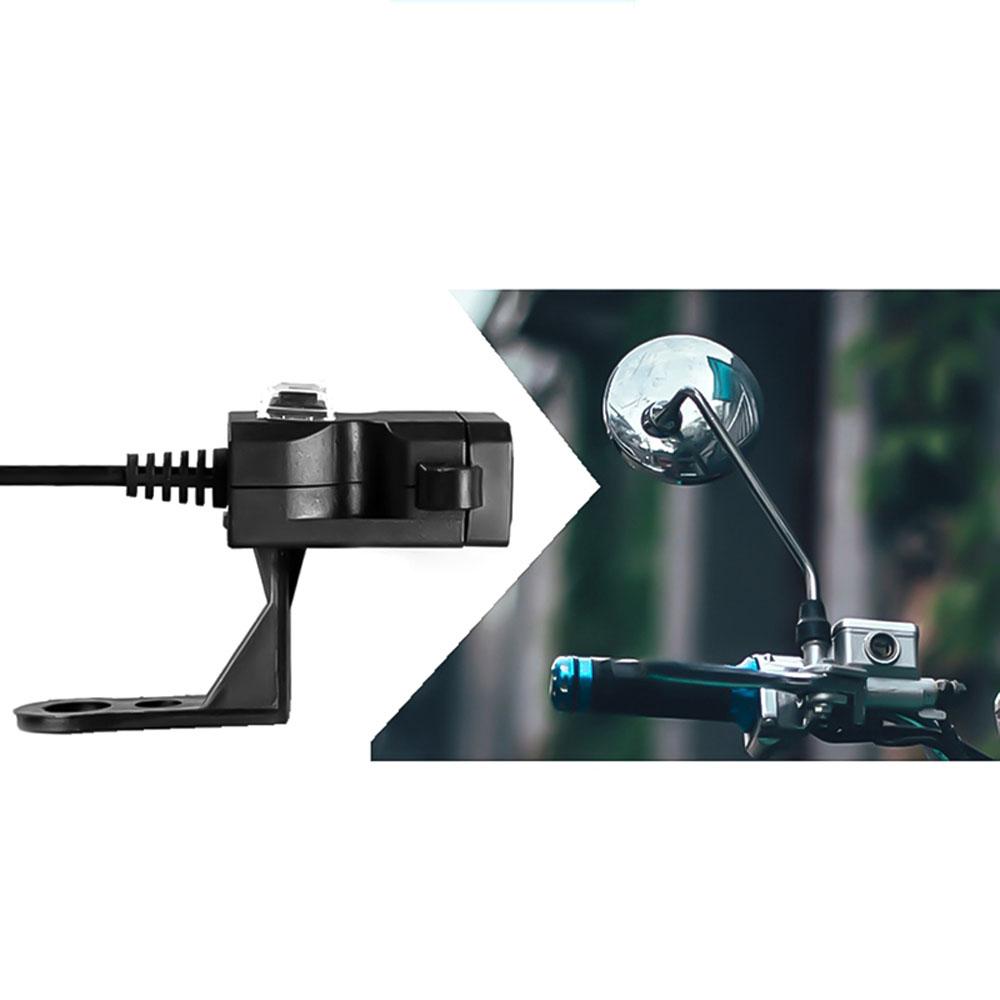 Dual USB Port Vehicle Parts Motorcycle Accessories Motorcycle Handlebar Charger Motorcycle Charger