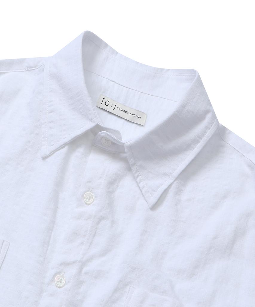 Connect Kinrock Multi-Plaid Short Sleeve Shirt (White)