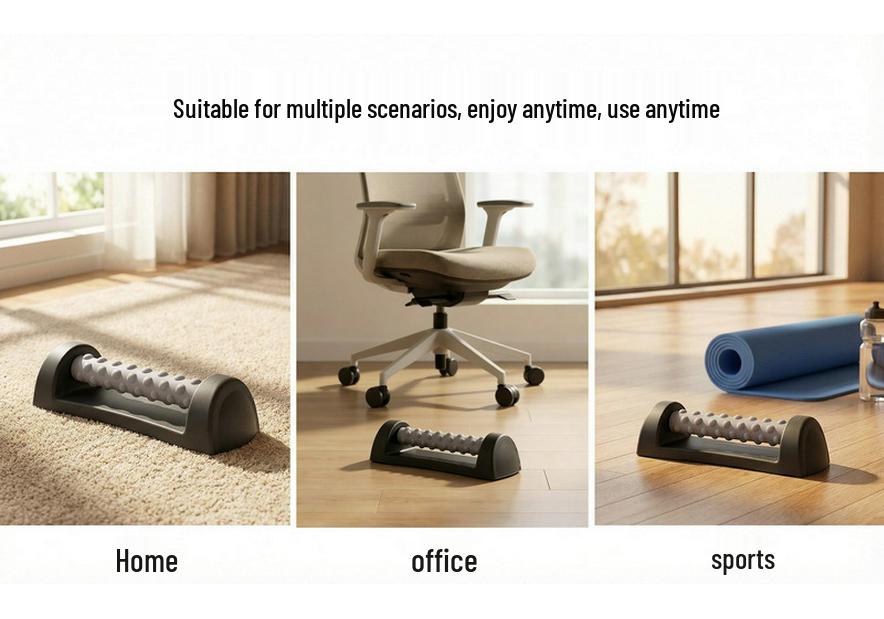 Home Foot Massage Roller: Silicone Dot Design for Relaxing Foot Fascia