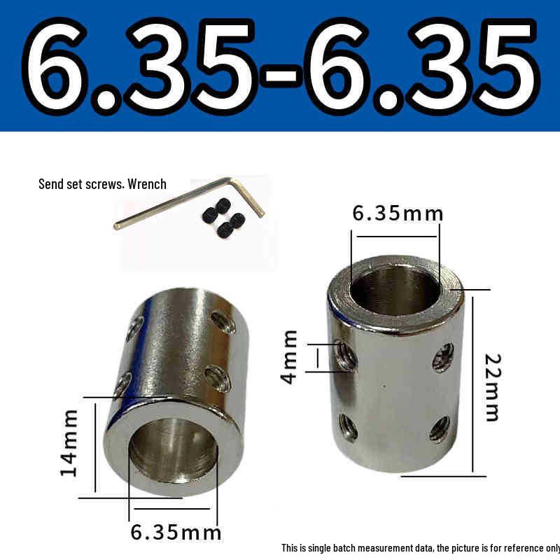 High Torque Coupling Shaft Diameter Reduction Connector Kit 3/456.87/10-12mm