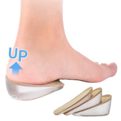 Secret Raised Height Heel Heel Heel Heel Hip Secret High Shock Standing Half Half Sheet Type M Insole, Sole, In-heel, Increase, Insole, Raise, Pad,