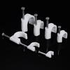 U-Shaped Steel Nail Cable Clips (4-50mm) for Telephone/Network Wires