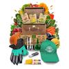 75 Vegetable Greens Seeds Variety Pack Garden Seed Starter Kit - Over 44 700 Non-GMO Heirloom Seeds for Planting Vegetables and