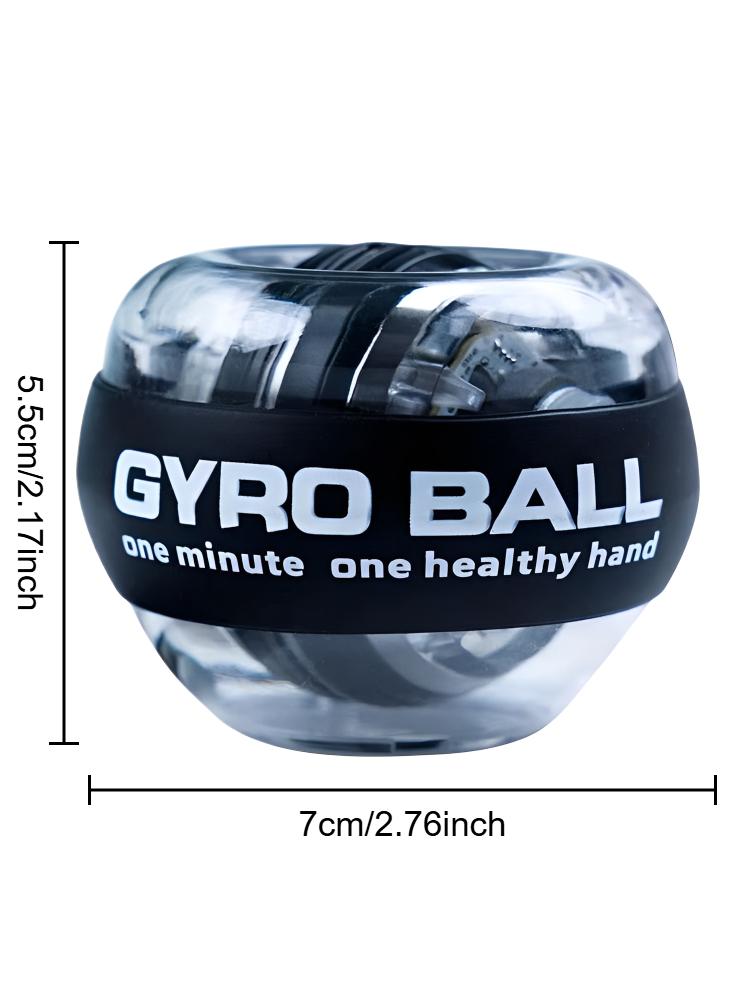 Hållbar och Säker Självstartande Multifunktionell Underarmsmotionär Power Ball Handledsförstärkare Tränare Handstyrka Grepp Ljusupplysande Stärkare