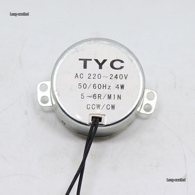 49KTYZ 220V Reversible Low-Speed AC Synchronous Motor with Gear Reduction