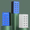 50W Multi-Port Power Strip: 10 USB Charger for Mobile Phones with US, EU, and UK Plugs