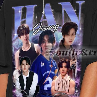 Camiseta Vintage Limitada de Han Jisung, Camisetas para Fans de Han Jisung, Camisetas Bootleg de Han Jisung, Camisa Retro de Han Jisung, Camiseta Kpop, Regalo Kpop, Merchandising Kpop