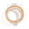 Vintage Wide Bangle Chunky Hip-hop Bracelet Creative Hand Ring