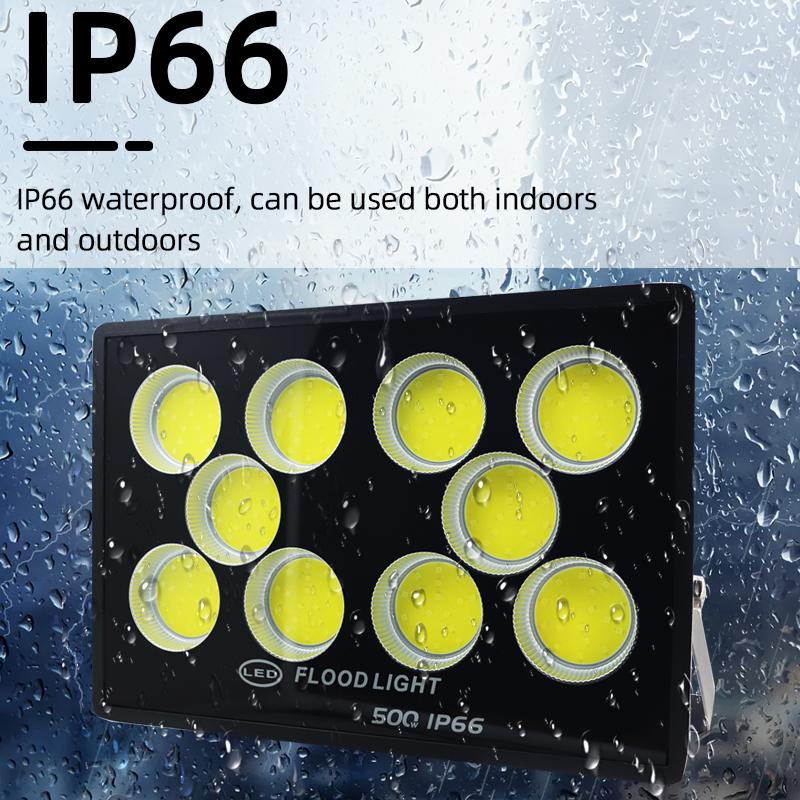 LED Flood Light IP66 Waterproof Outdoor Spotlight High Brightness COB Floodlight AC185-265V Garden Yard Stadium Street Lighting Lamp