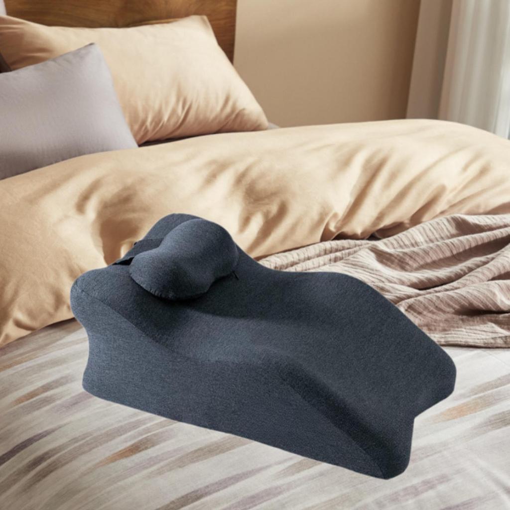 Ergonomic Leg Elevation Pillow, Multifunctional Memory Foam Support for Knees