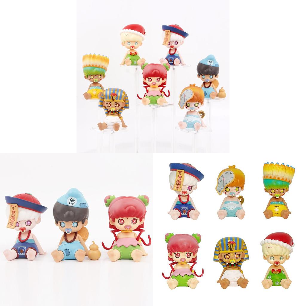 Cute Zombie Doll Pvc Toy With Collectible Figures For Kids And Teens