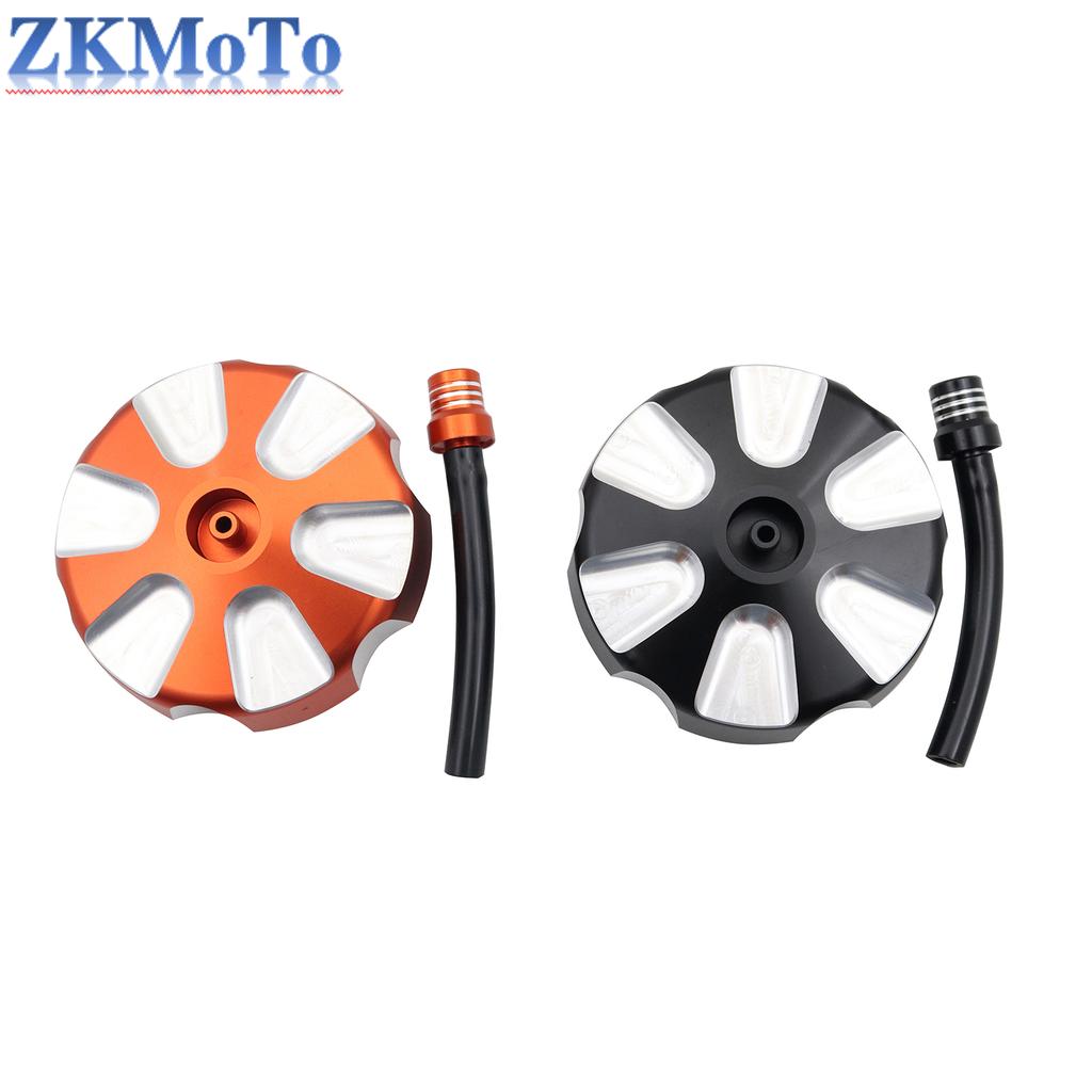 CNC Aluminum Tank Cell Cap Fuel Tank Cover For Husqvarna TC85 TC125 TC250 FC 250-450 For KTM XCFW XCW XCF XC XCW EXC EXCF SX SXF