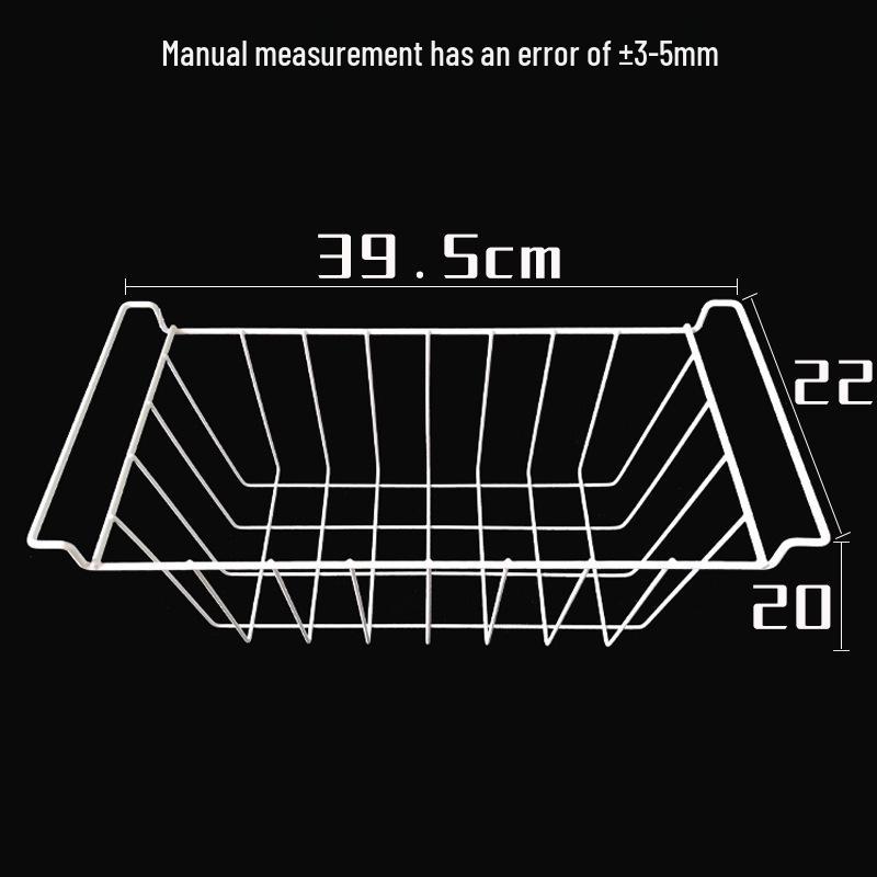 Universal Multi-Layer Hanging Freezer Storage Rack Basket