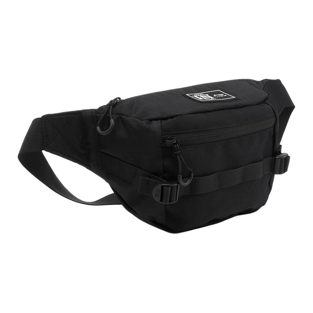 New LiNing Sports Life Collection Polyester One Shoulder Crossbody Fanny Pack Regular Unisex Black ABDV215-1