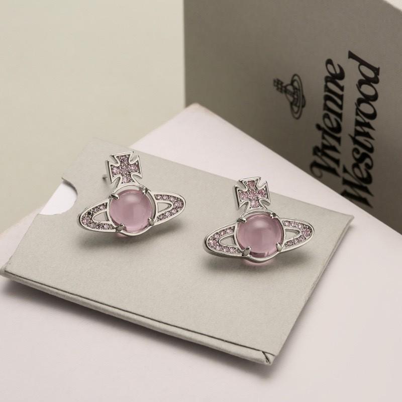 

Серьги-пусеты с вращающимися стеклянными бусинами и цирконами - Высококлассные элегантные женские украшения для ушей