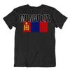 Flagge T-Shirt Mongolei Mode Land Souvenir Geschenk T-Shirt Stolz Logo