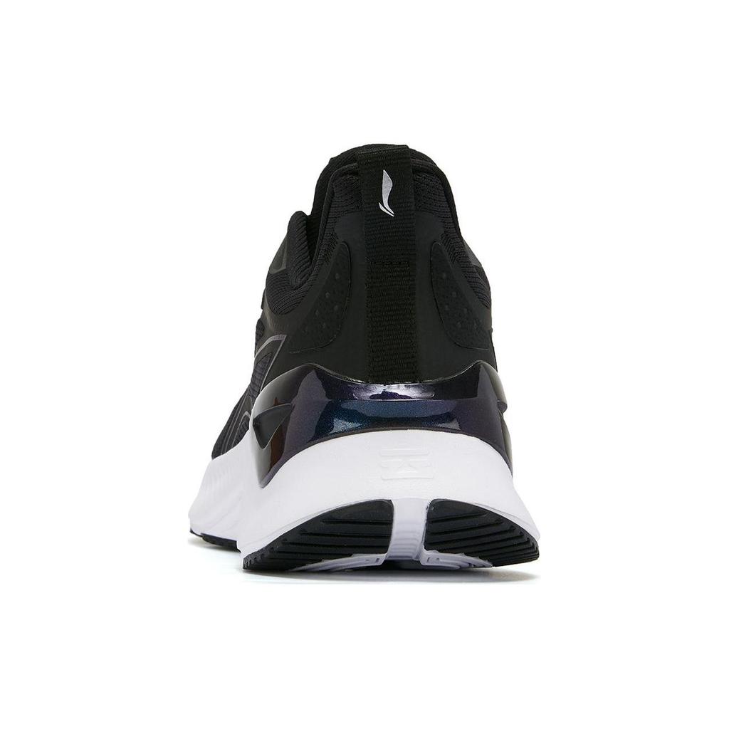 Li Ning Yue Ying 3.0 Comfortable Simple Shock Absorption Non-Slip Wear-Resistant Breathable Low-Top Running Shoes Men Sneakers Black Silver ARHU023-1