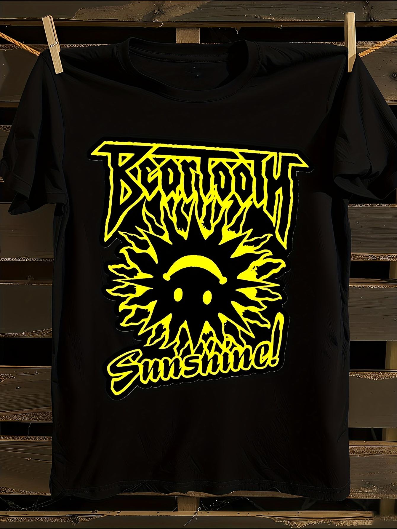 Beartooth Black and Yellow Logo T-shirt S