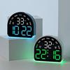 Multifunctional LED Ambient Alarm Clock with Temperature Display and Multiple Alarms