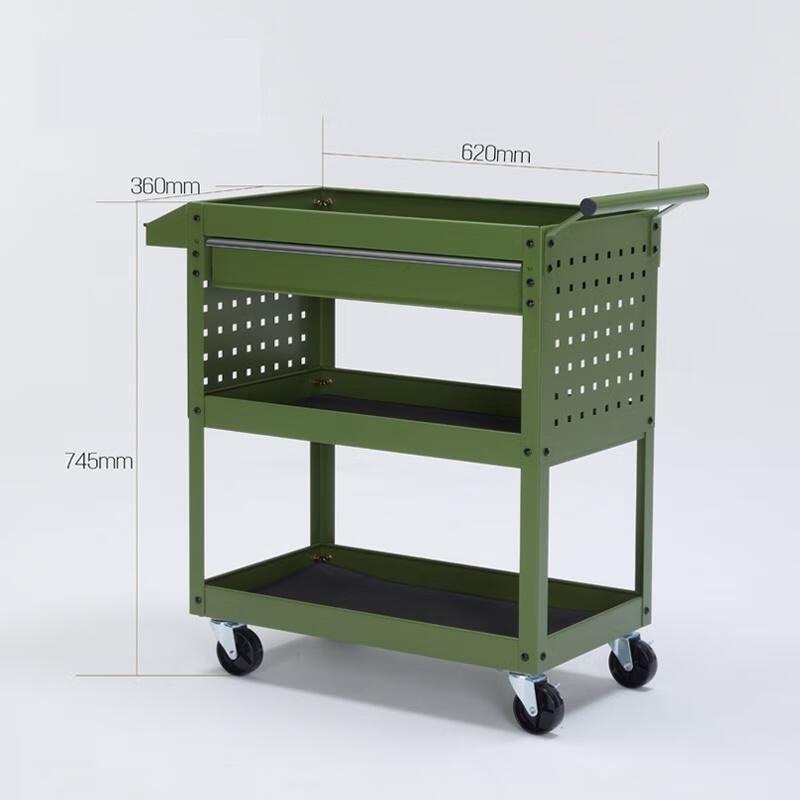 HANDUNYOU 3-Tier Tool Storage Cart
