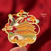 Ancient-Style Dunhuang Panda Metal Bookmark: Cultural Gift for Students, Teachers, and Museum Enthusiasts