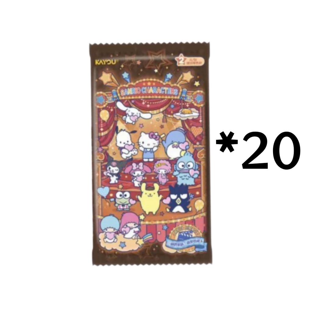 New Sanrio Family Card Cute Dream Multiple Series Kuromi Melody   Collection Cards