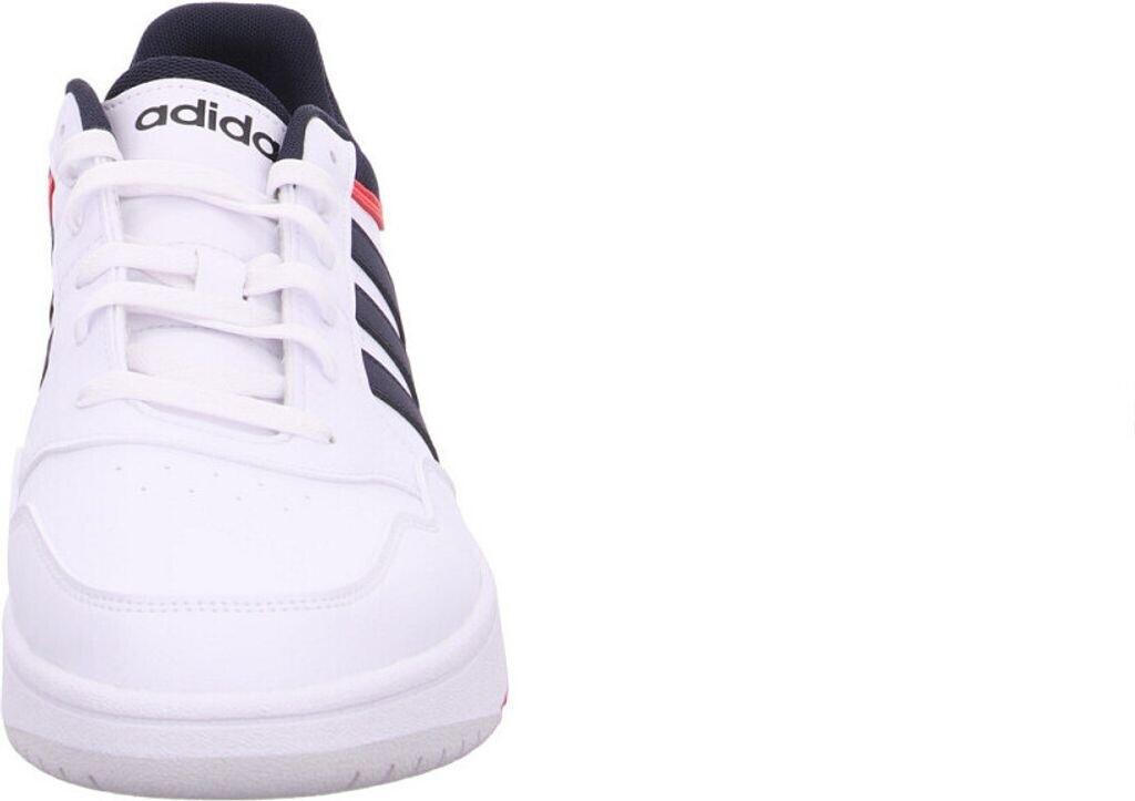 Sneakers Adidas Hoops 3.0 Low Classic Vintage Cloud White/legend Ink/vivid Red